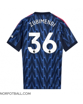 Billige Fotballdrakt Arsenal Martin Zubimendi #36 Replika Bortedrakt 2025-26 Kortermet Billige Fotballdrakt Arsenal Martin Zubimendi #36 Replika Bortedrakt 2025-26 Kortermet